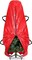 Upright Christmas Tree Storage Bag, 7.5 ft Tear Resistant PE Material Christmas Tree Bag with 4 Reinforced Handles for Xmas Holiday (Red)